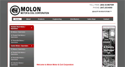 Desktop Screenshot of molon.com